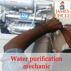Water Purification System mechanic Mr. Sunirmal Dutta in Sheoraphuli